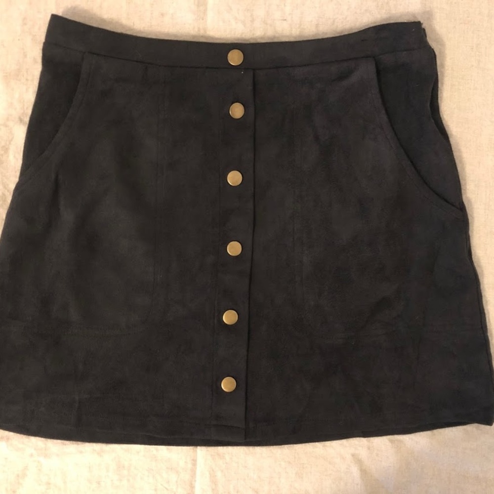 Navy HYFVE Mini Skirt